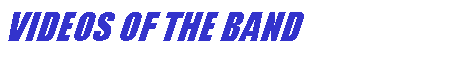 Text Box: VIDEOS OF THE BAND
